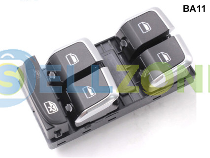 Διακόπτης Παραθύρων Αυτοκινήτου για 4 ηλεκτρικά παράθυρα για Audi A4 B8 A5 Q5 - BA11